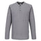 KA3 Henley Top - Zoom Grau (ZOR)