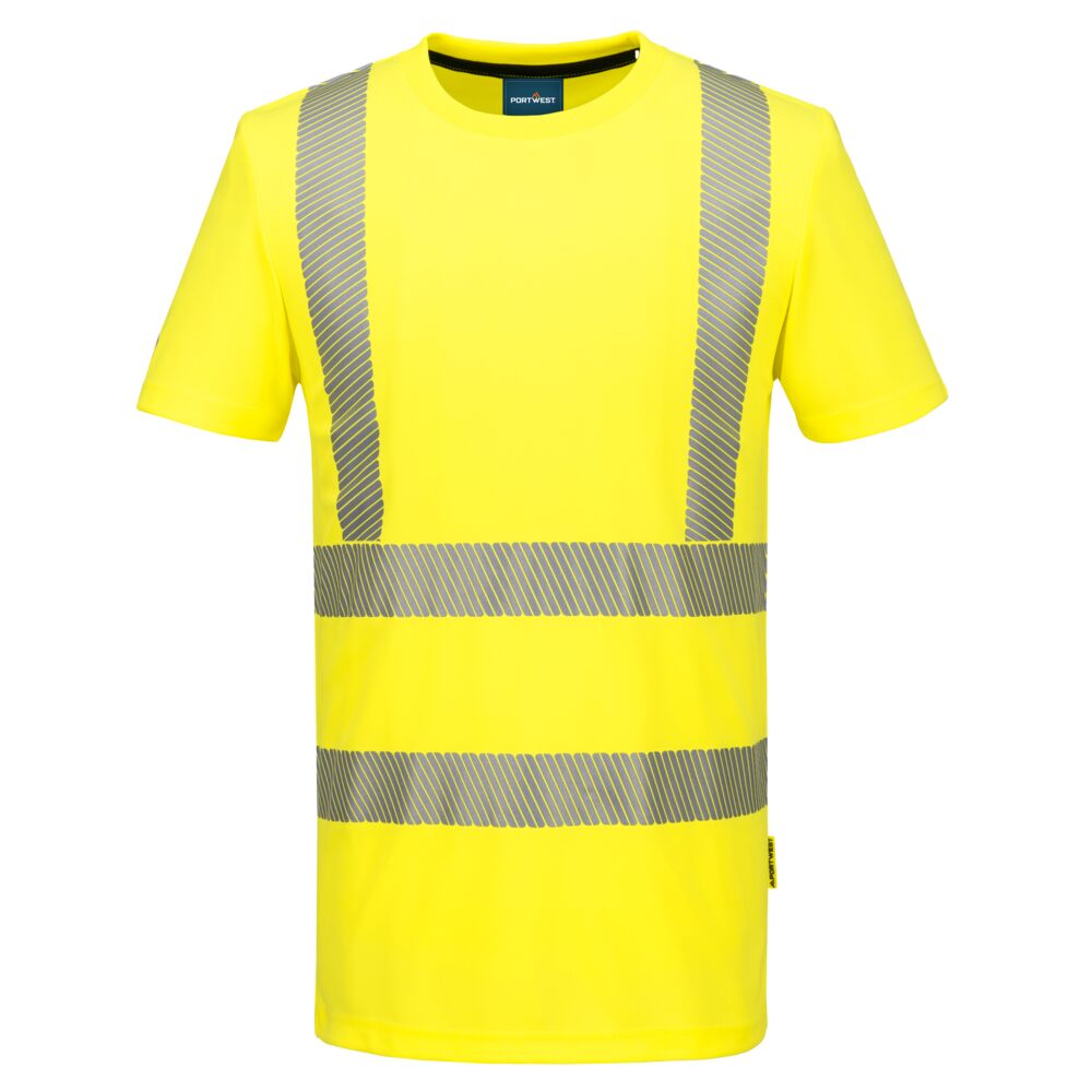 KX3 Hi-Vis Sport-T-Shirt kurzarm - Gelb (YER)