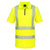 KX3 Sport Hi-Vis Polo Shirt mit Reißverschluss kurzarm - Gelb (YER)