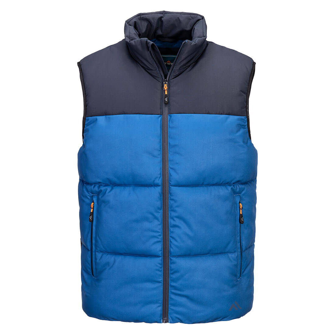 KX3 gefütterte Stepp- Winterweste - Quarz / Dunkelmarine (QDR)