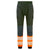 KX3 Hi-Vis Flexi-Jogger Klasse 1 - Schwarz/Orange (KOR)