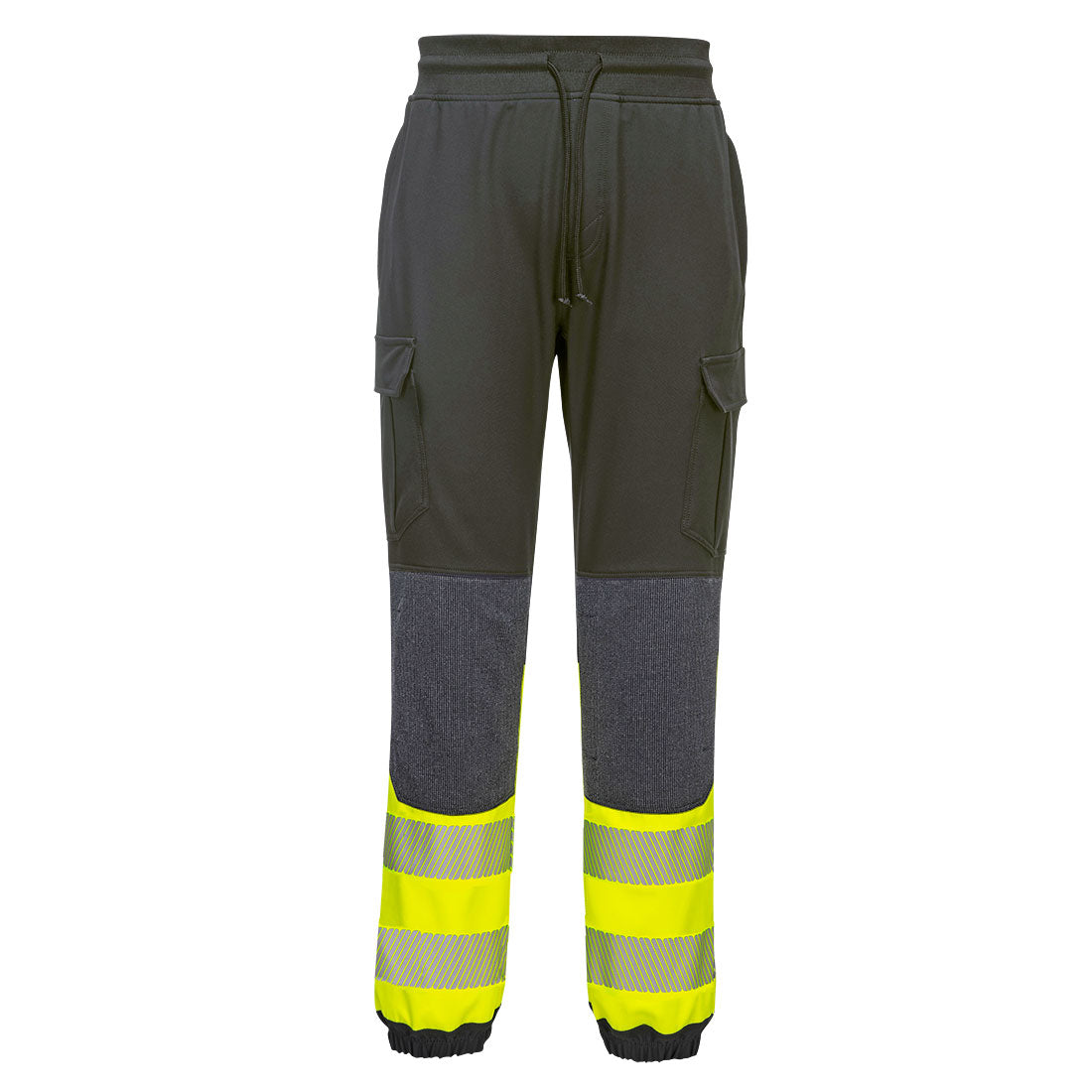 KX3 Hi-Vis Flexi-Jogger Klasse 1 - Schwarz/Gelb (KYR)