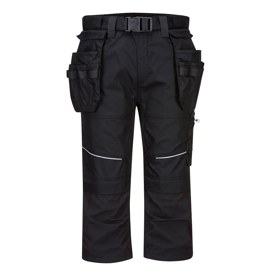 KX3 3/4 BUNDHOSE MIT HOLSTERTASCHEN - Schwarz (BKR)