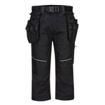 KX3 3/4 BUNDHOSE MIT HOLSTERTASCHEN - Schwarz (BKR)