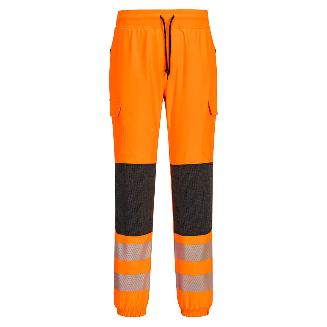 PW3 Hi-Vis Flexi Jogger - Orange/Schwarz (OBR)