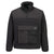 KX3 Fleecejacke mit 1/4 Reißverschluss - Schwarz (BKR)