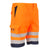 Leichte Hi-Vis Shorts aus Polyester-Baumwolle - Orange/Marine (ONR)