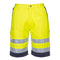Leichte Hi-Vis Shorts aus Polyester-Baumwolle - Gelb/Marine (YNR)