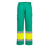Hi-Vis Leichte Kontrast Service Bundhose Klasse 1 - Gelb/Teer (YTR)