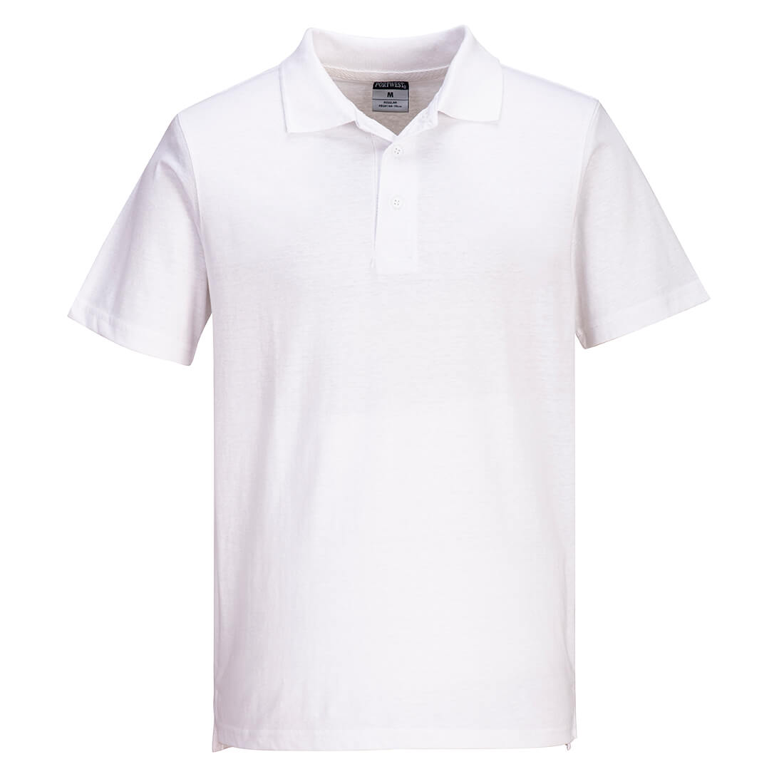 Polohemd aus leichtem Jersey (48 Stück pro Karton) - Weiss (WHR)