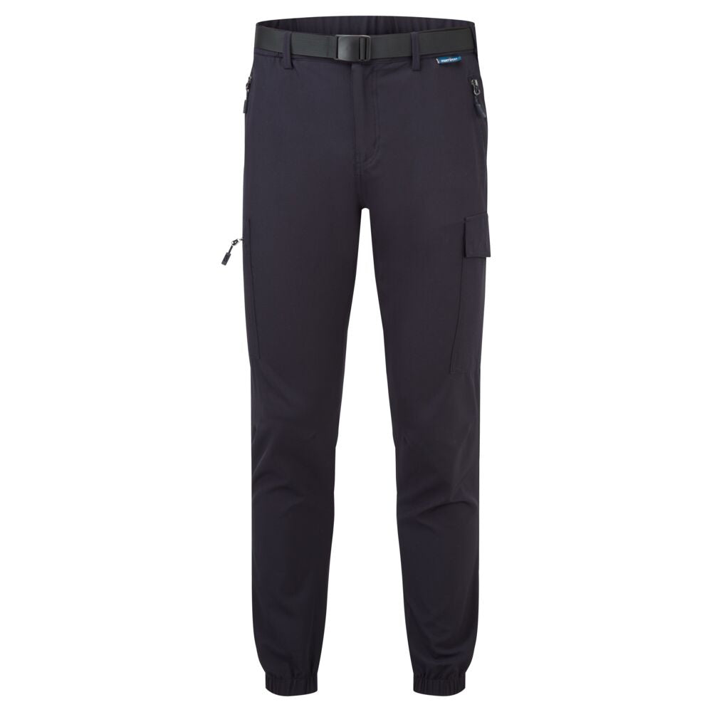 Leichte Stretch-Hose mit Bündchen - Navy S (NVS)