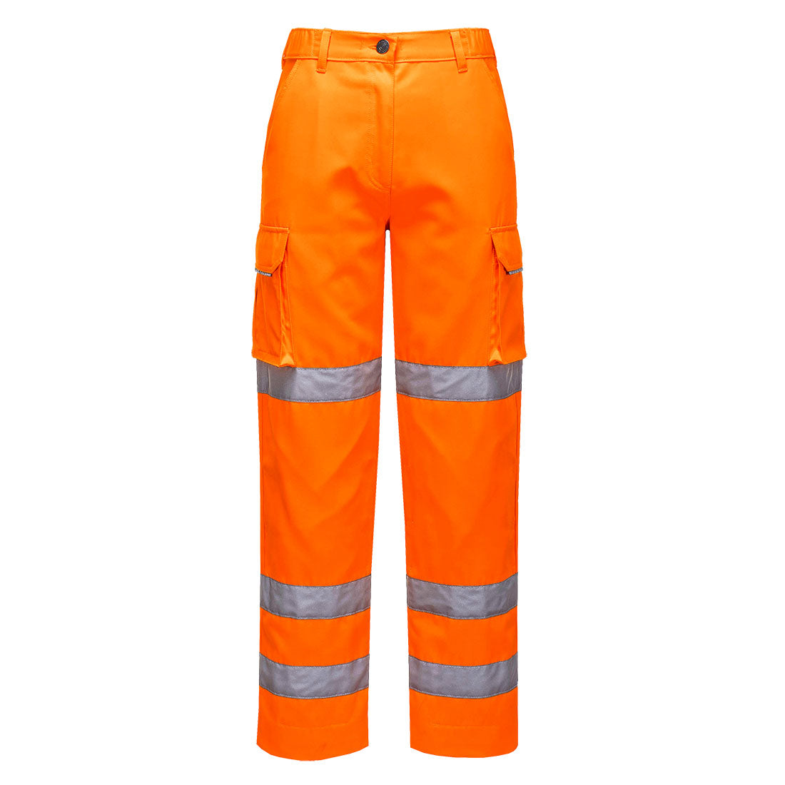 Warnschutz Damen Bundhose - Orange (ORR)