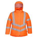 Hi-Vis Damen Winterjacke - Orange (ORR)