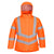 Hi-Vis Damen Winterjacke - Orange (ORR)
