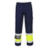 Modaflame Work Hi-Vis Multinorm FR Bundhose Klasse 1 - Gelb/Marine (YNT)