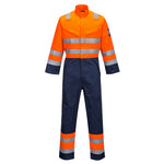 Modaflame Work HVO Multinorm Kontrast Overall - Orange/Marine (ONR)