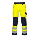 Modaflame Work Hi-Vis Multinorm Kontrast FR Bundhose - Gelb/Marine (YNR)