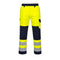 Modaflame Work Hi-Vis Multinorm Kontrast FR Bundhose - Gelb/Marine (YNR)
