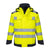 Modaflame Rain + Hi-Vis Multinorm Kontrast FR Jacke - Gelb/Marine (YNR)
