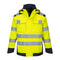 Modaflame Rain + Hi-Vis Multinorm Kontrast FR Jacke - Gelb/Marine (YNR)