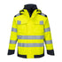 Modaflame Rain + Hi-Vis Multinorm Kontrast FR Jacke - Gelb/Marine (YNR)