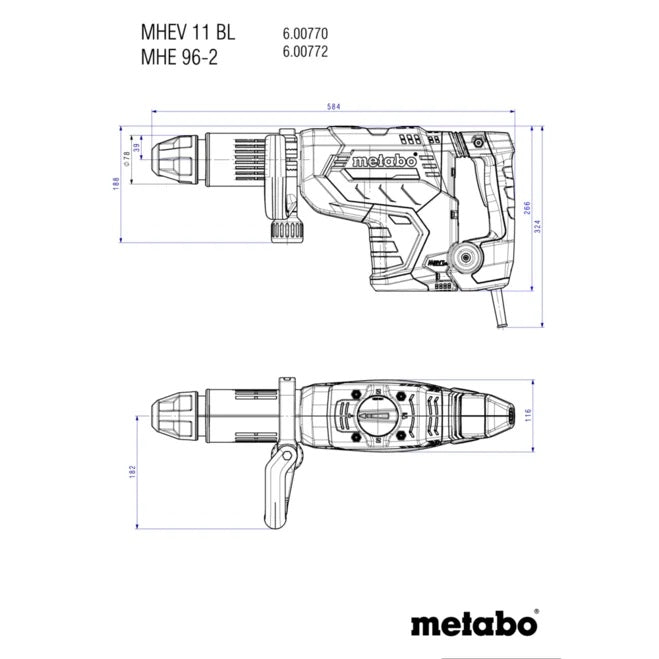 Meißelhammer MHEV 11 BL (600770520) Meißelhammer