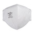 FFP3 Dolomite faltbare flache Atemschutzmaske - Weiss (WHR)