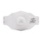 EAGLE FFP3  Dolomit faltbare Feinstaubmaske mit Ventil - Weiss (WHR)