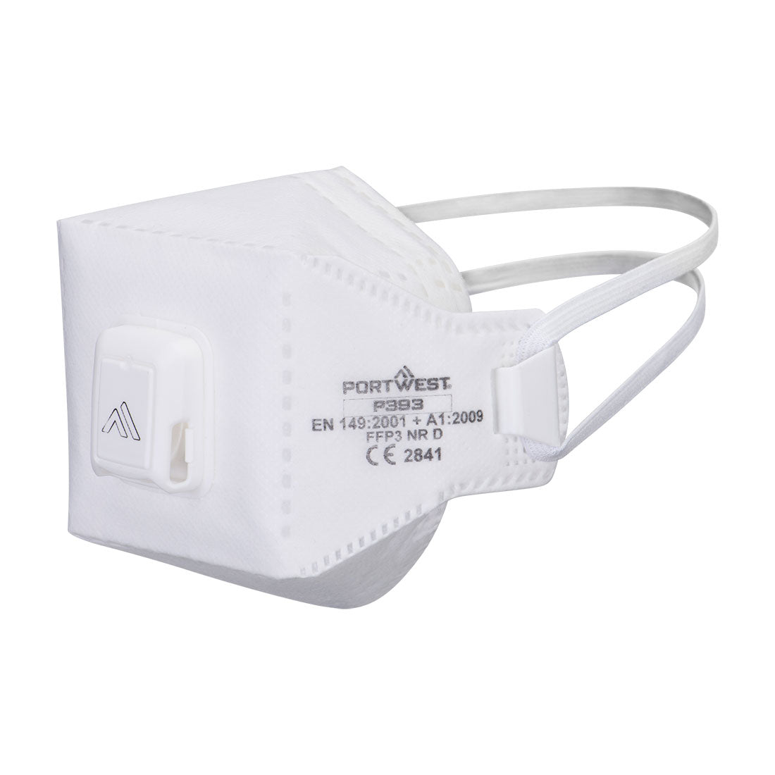 EAGLE PRO FFP3 Dolomit faltbare Feinstaubmaske mit Ventil (10er Pack) - Weiss (WHR)