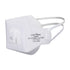 EAGLE PRO FFP3 Dolomit faltbare Feinstaubmaske mit Ventil (10er Pack) - Weiss (WHR)