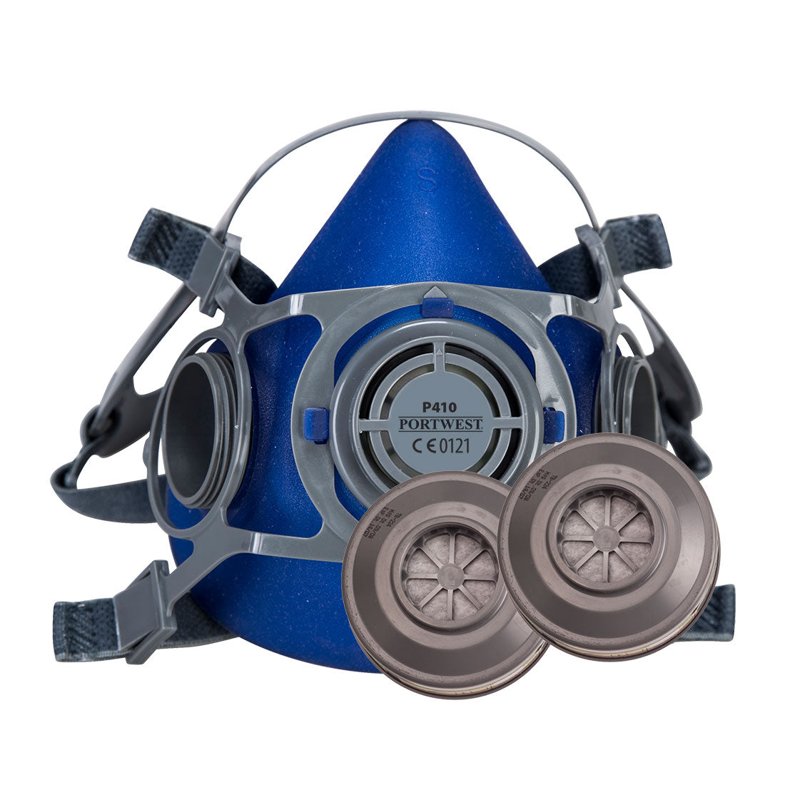 Auck Halbmaske Set - Blau (BLU)