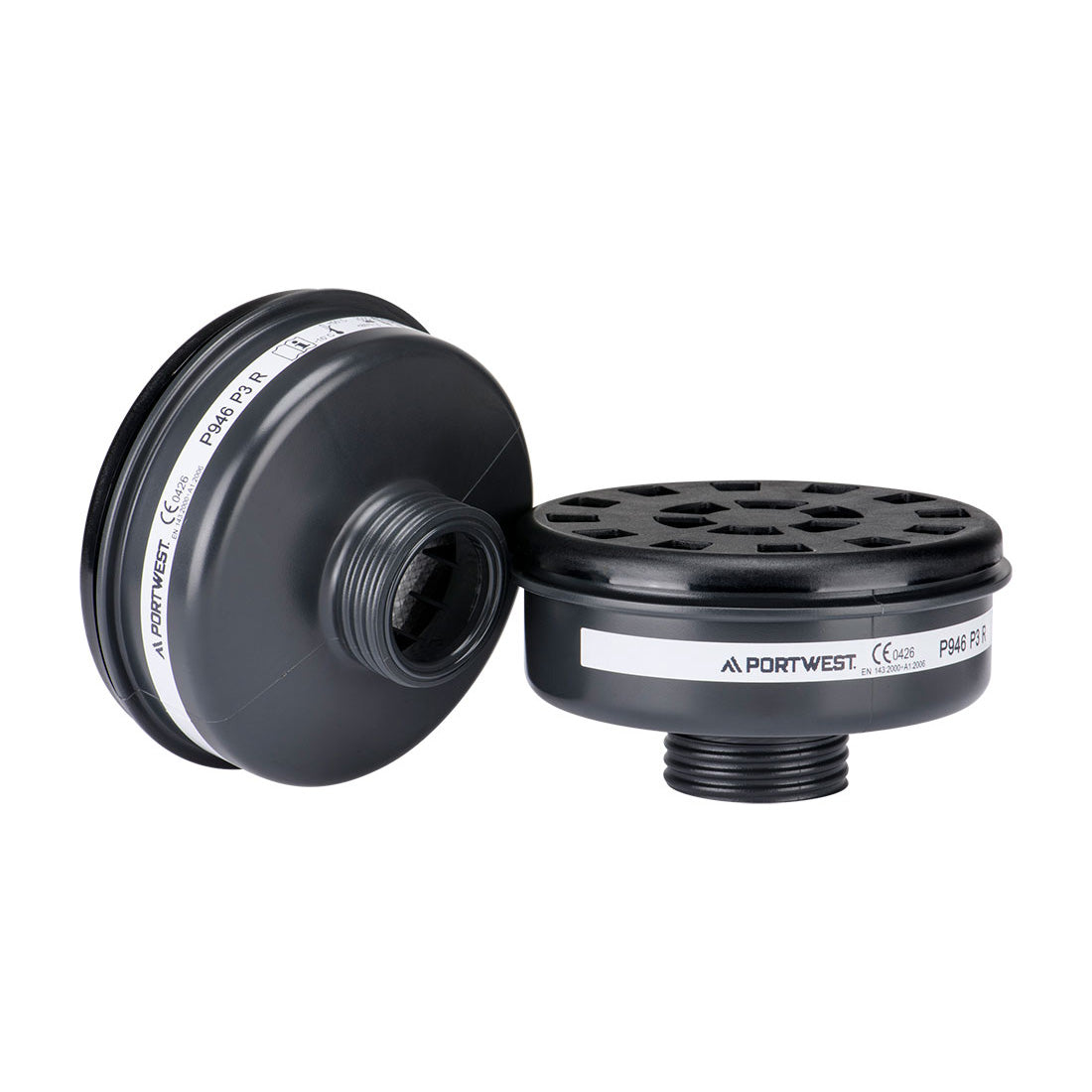 P3 Partikelfilter Universalgewinde (Pk6) - Schwarz (BKR)
