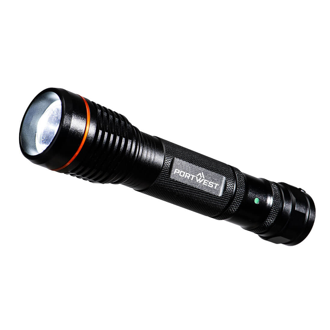 USB wiederaufladbare Taschenlampe - Schwarz (BKR)