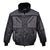 Zweifarbige Pilotjacke - Schwarz/Grau (BYR)