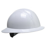 PW Schutzhelm mit Krempe - Weiss (WHR)