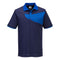 PW2 Cotton Comfort Polo Shirt S/S - Marine/Royal (NRR)