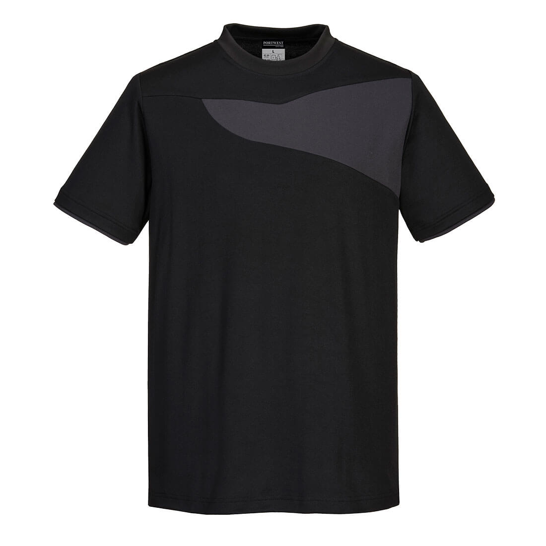 PW2 T-Shirt S/S - Schwarz/ZoomGrau (BZR)