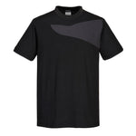 PW2 T-Shirt S/S - Schwarz/ZoomGrau (BZR)