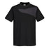 PW2 T-Shirt S/S - Schwarz/ZoomGrau (BZR)