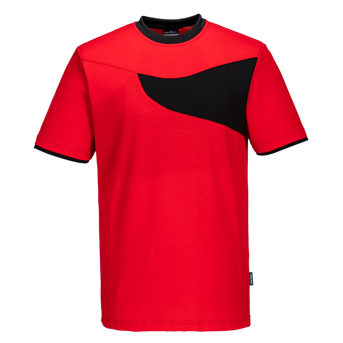 PW2 T-Shirt S/S - Rot/Schwarz (RBK)