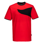 PW2 T-Shirt S/S - Rot/Schwarz (RBK)