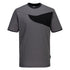 PW2 T-Shirt S/S - ZoomGrau/Schwarz (ZBR)