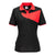 PW2 Poloshirt für Damen - Schwarz/rot (BDR)
