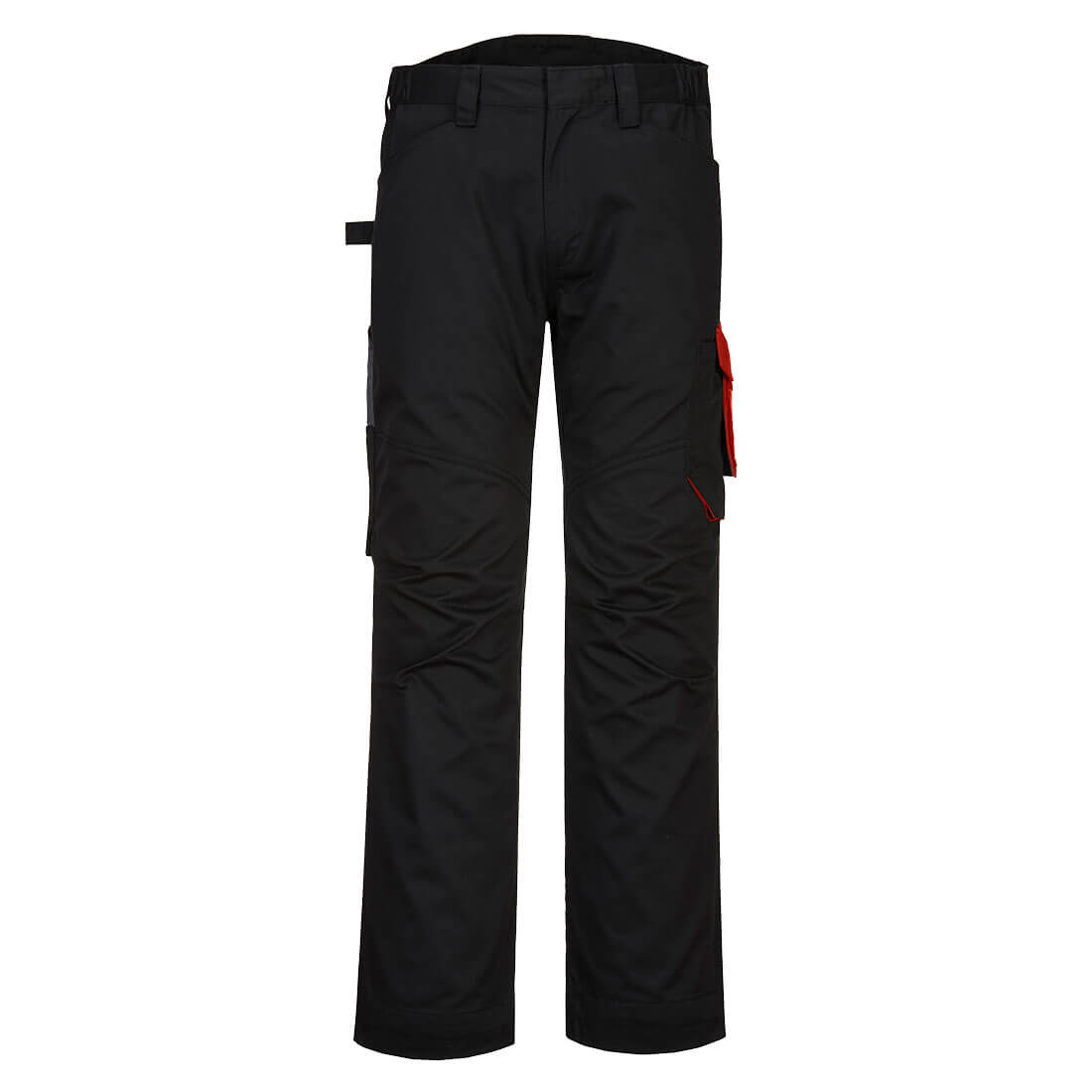 PW2 Servicehose - Schwarz/rot (BDR)