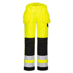 PW2 warnschutz-bundhose mit holstertaschen - Gelb/Schwarz (YBR)