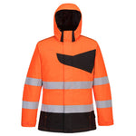 PW2 Hi-Vis Winterjacke - Orange/Schwarz (OBR)