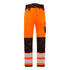 PW3 Leichte Hi-Vis Stretch Arbeitsbundhose - Orange/Schwarz (OBR)