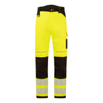 PW3 Leichte Hi-Vis Stretch Arbeitsbundhose - Gelb/Schwarz (YBR)