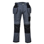PW3 Stretch Bundhose mit Holstertaschen - ZoomGrau/Schwarz (ZBR)