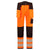 PW3 Hi-Vis Stretch-Bundhose mit Holstertaschen - Orange/Schwarz (OBR)